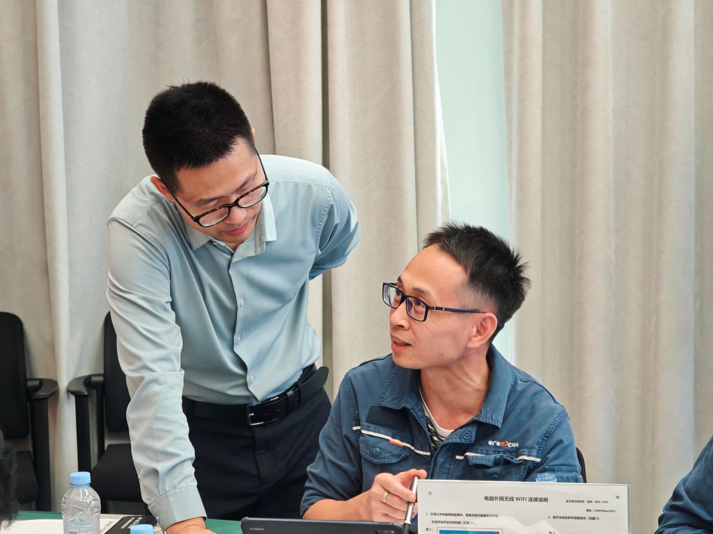 课程现场辅导学员